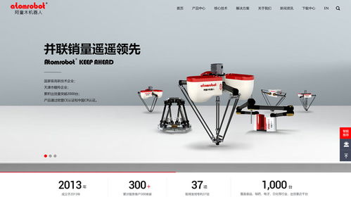 專業(yè)企業(yè)產品網站設計與機器人網站建設——尚品中國定制服務與代理代辦