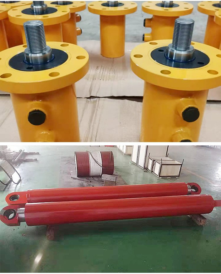 單向雙向液壓油缸5T前法蘭小型電動升降一體式壓力機工程油缸泵站解析